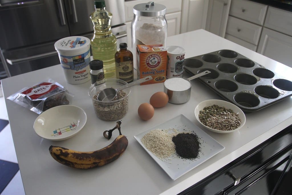 Cooking Date and Banana Muffins. Nutrition for Breastfeeding Mothers Cooking Date and Banana Muffins. Nutrition for Breastfeeding Mothers