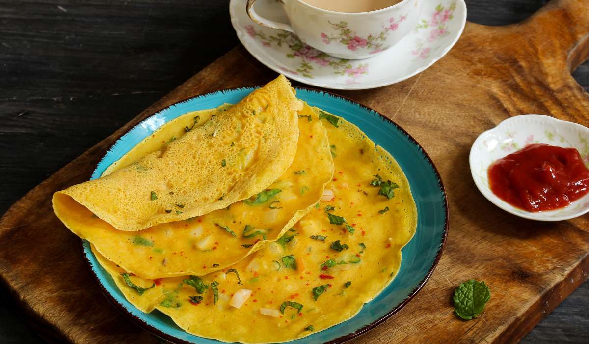 Healing Recipe: A Great Diabetic Breakfast - Chickpea Pancake 1 Chickpea Pancake. Brisbane Livewell Clinic.