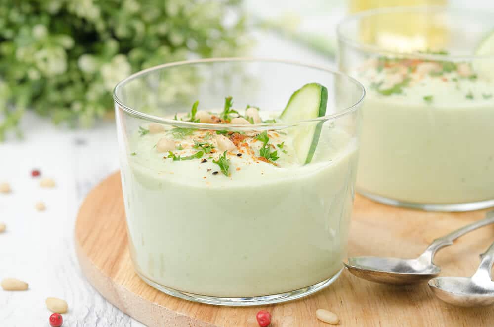 Chilled Avocado Soup. Skin Health. Brisbane Livewell Clinic