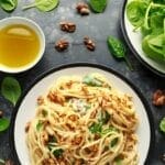 Healing Recipe: Gluten Free Pasta with Ricotta-Walnut Sauce 1 Pasta with Ricotta-Walnut Sauce. Gluten Free