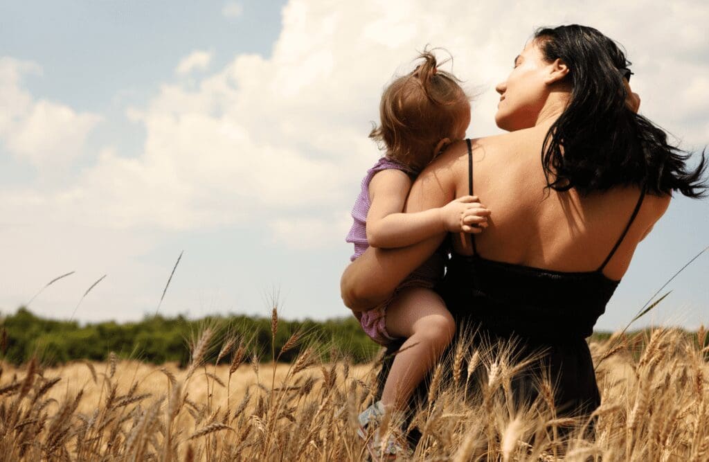 Mother and toddler after seeing Nutritionist and discovering How long to detox heavy metals from your body?