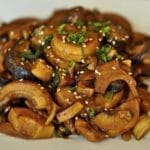 Healing Recipe: Stir-Fried Shiitake Mushroom with Bamboo Shoots - Plant-Based Asian Foods 1 Stir-Fried Shitake Mushroom with Bamboo Shoots. Plant-Based Asian Foods