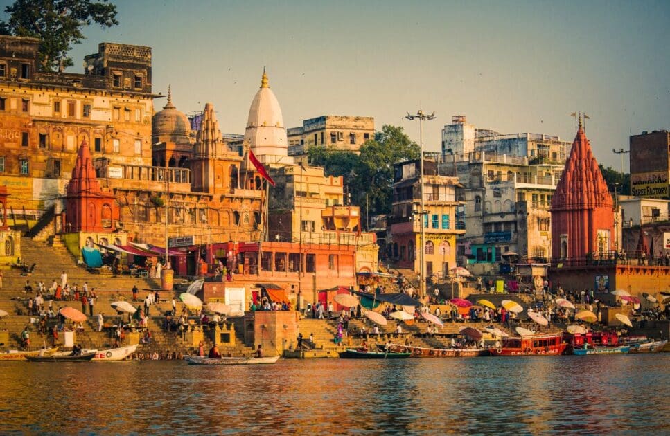 A view of the Ghats in Varanasi, India. Plant-based Foods. Brisbane Livewell Clinic
