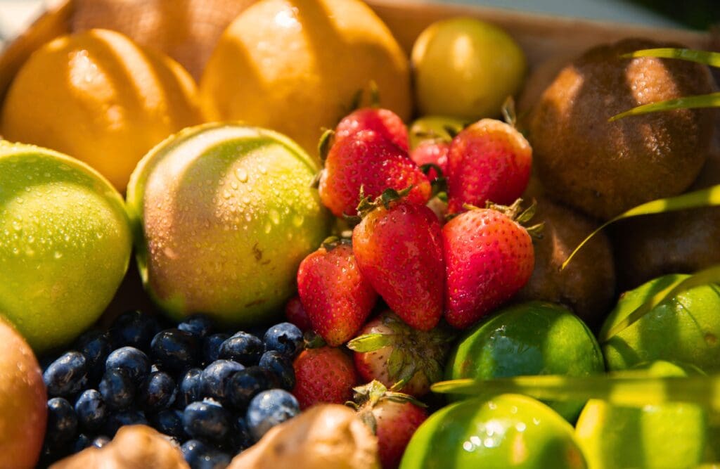 Assorted fresh fruits. Gut brain connection. Clinical Nutritionist Balmoral. Brisbane Livewell Clinic