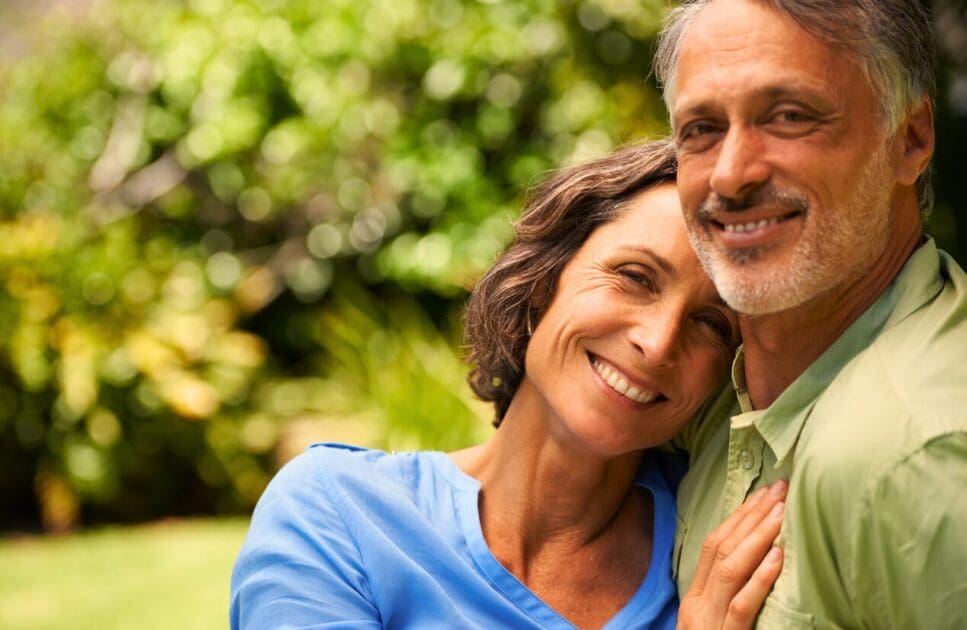 Middle-aged couple embracing each other. Menopause Clinic Near Me. Naturopath & Wellness Centre. How long does it take to detoxify from heavy metals? How long to detox heavy metals from body? Naturopath Redcliffe. Brisbane Livewell Clinic