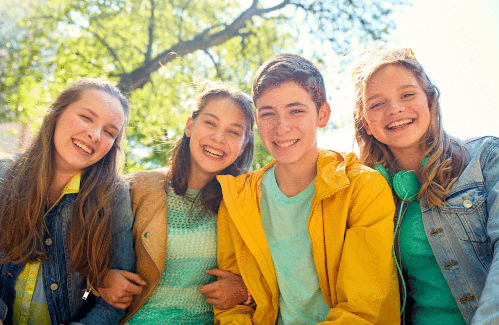 Happy teenage students. Children's Naturopath. Counselling Brisbane. Brisbane Livewell Clinic