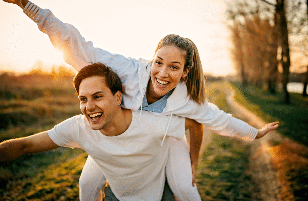 Man giving a woman a piggyback ride. Brisbane Wellbeing. How to Get Hormone Levels Checked. TCM Brisbane. Thyroid winter health. Hormone Testing Brisbane. Hyperthyroidism. Treatment of Chronic Fatigue. What is Clinical Hypnotherapy? Hypnotherapy for Alcohol Addiction Brisbane. Brisbane Livewell Clinic. Holistic Counselling, Nathan Gurry
