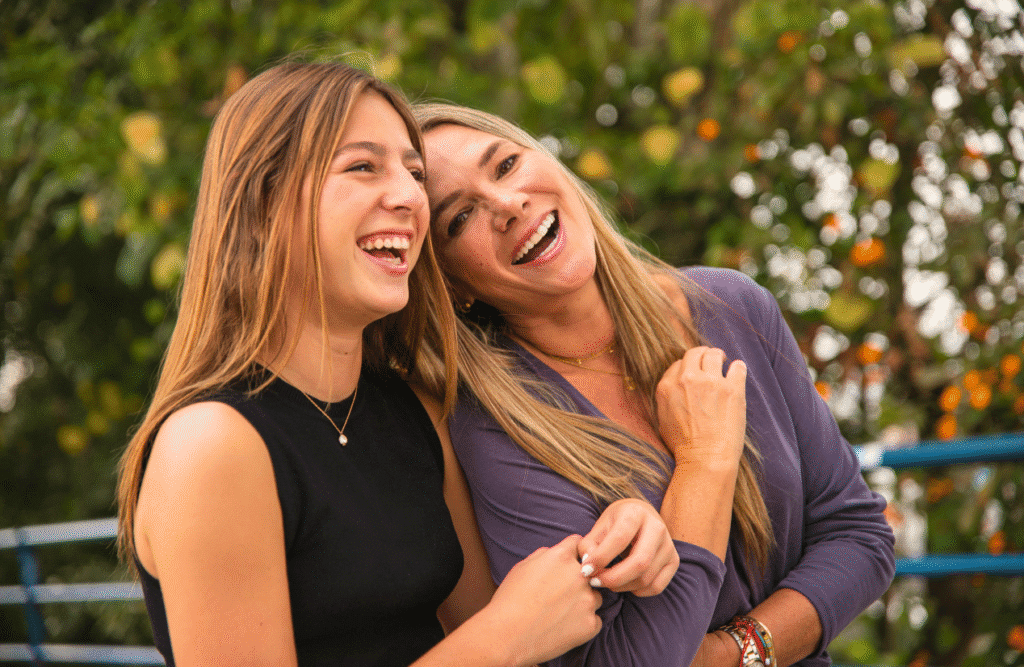 Mother and daughter enjoying their time together. Brisbane Wellbeing. Naturopath. Painful Periods. Testing hormones. Hypnotherapy services Brisbane. Naturopath for Mental Health. Hyperthyroidism. Hypnotherapy Brisbane. Brisbane Livewell Clinic