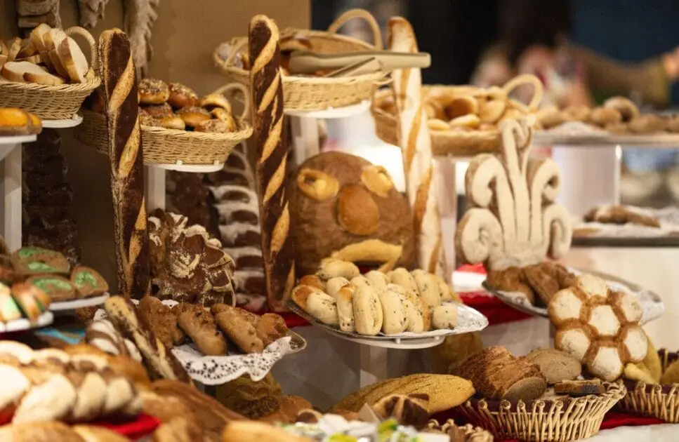 Variety of breads and pastries. Coeliac Disease. Brisbane Livewell Clinic