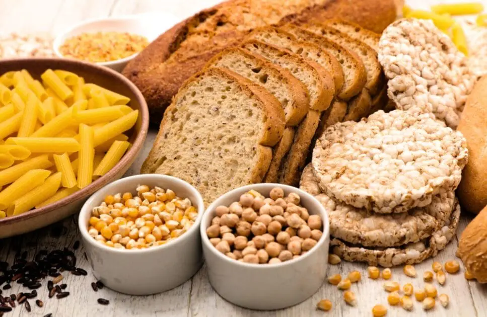Selection of gluten free food. Coeliac Disease. Brisbane Livewell Clinic