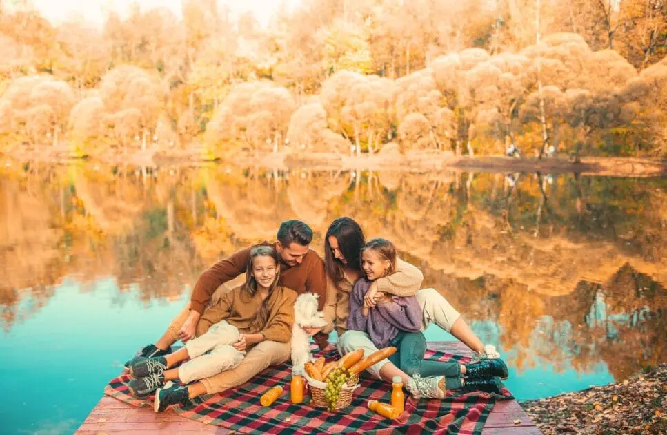 Happy family on a picnic. Dealing with Parasites living within you. Heavy Metal Detox Naturopath. Brisbane Livewell Clinic