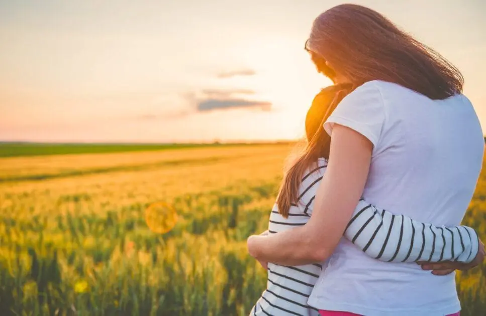 Mother and daughter hugging. Family Counselling. Holistic Counselling for Burnout. Counselling Aspley. Brisbane Livewell Clinic